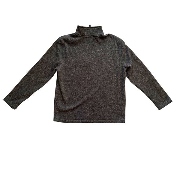 Nautica 1/4 zip Pullover sweatshirt Mens M Gray Fleece Athletic Athleisure Fall - Picture 9 of 13